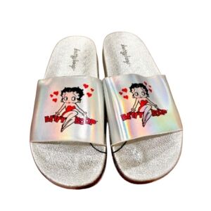 Betty Boop Ladies Slides. New!!